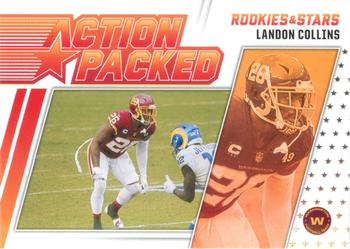 2021 Panini Rookies & Stars - Action Packed #AP-24 Landon Collins Front