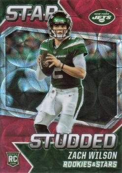 2021 Panini Rookies & Stars - Star Studded Red Scope #SS-22 Zach Wilson Front