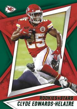 2021 Panini Rookies & Stars - Green #70 Clyde Edwards-Helaire Front