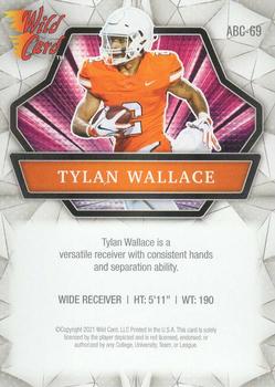2021 Wild Card Alumination - Silver #ABC-69 Tylan Wallace Back