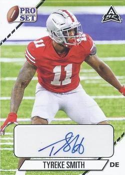 2021 Pro Set College Football - Autographs #PS-TS3 Tyreke Smith Front