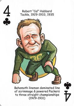2021 Hero Decks Green Bay Packers Football Heroes Playing Cards #4♣ Robert 