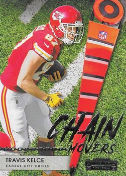 2021 Panini Contenders - Chain Movers #CM-TKE Travis Kelce Front