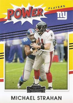 2021 Panini Contenders - Power Players #PP-MST Michael Strahan Front
