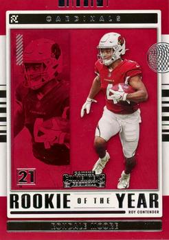 2021 Panini Contenders - Rookie of the Year Contenders #ROY-RMO Rondale Moore Front