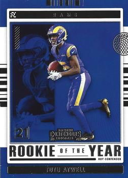 2021 Panini Contenders - Rookie of the Year Contenders #ROY-TAT Tutu Atwell Front