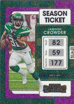 2021 Panini Contenders - Stardust Ticket #78 Jamison Crowder Front