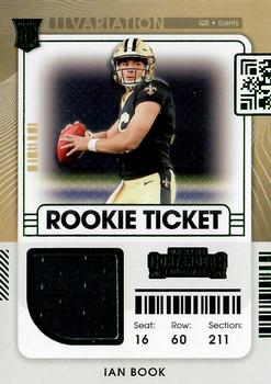2021 Panini Contenders - Rookie Ticket Swatches Variation #RSV-IBO Ian Book Front