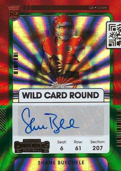 2021 Panini Contenders - Wild Card Round Ticket #302 Shane Buechele Front