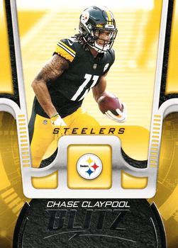 2021 Panini Playbook - Blitz #BTZ-CCL Chase Claypool Front