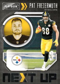 2021 Panini Playbook - Next Up #NXT-PFR Pat Freiermuth Front