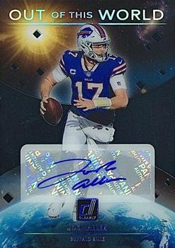 2021 Clearly Donruss - Clearly Out of this World Autographs #OW-JA Josh Allen Front