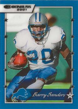 2021 Clearly Donruss - Clearly Retro 2001 #01-4 Barry Sanders Front