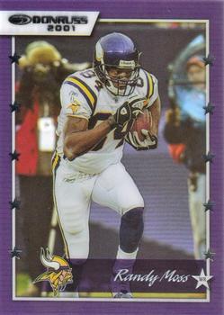 2021 Clearly Donruss - Clearly Retro 2001 #01-6 Randy Moss Front