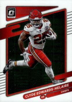 2021 Donruss Optic #35 Clyde Edwards-Helaire Front