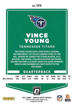 2021 Donruss Optic #125 Vince Young Back