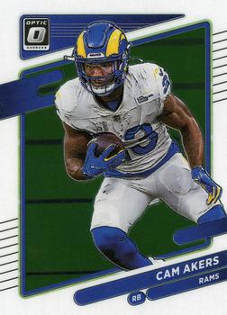 2021 Donruss Optic #186 Cam Akers Front