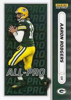 2021 Panini Instant NFL All-Pro #AP1 Aaron Rodgers Front