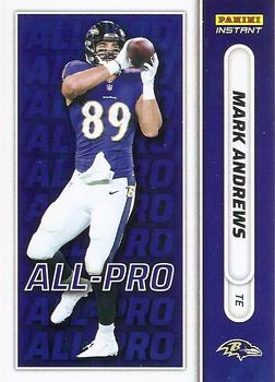 2021 Panini Instant NFL All-Pro #AP6 Mark Andrews Front