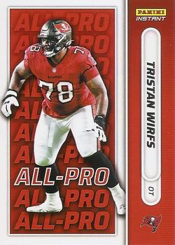 2021 Panini Instant NFL All-Pro #AP8 Tristan Wirfs Front