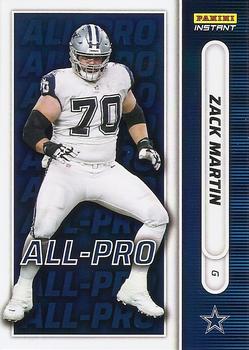 2021 Panini Instant NFL All-Pro #AP10 Zack Martin Front