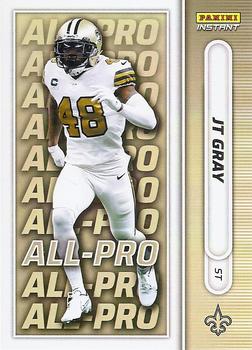 2021 Panini Instant NFL All-Pro #AP27 J.T. Gray Front