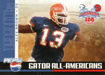 2006 Florida Gators All-Americans #NNO Alex Brown Front