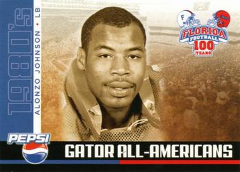 2006 Florida Gators All-Americans #NNO Alonzo Johnson Front