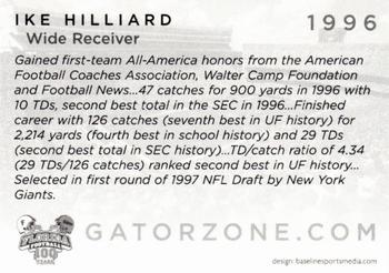 2006 Florida Gators All-Americans #NNO Ike Hilliard Back
