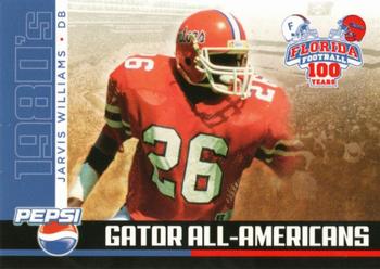 2006 Florida Gators All-Americans #NNO Jarvis Williams Front