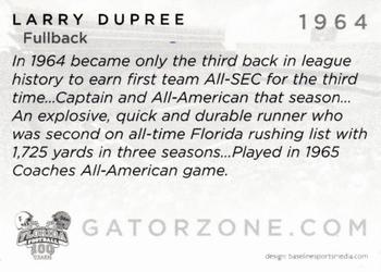 2006 Florida Gators All-Americans #NNO Larry Dupree Back