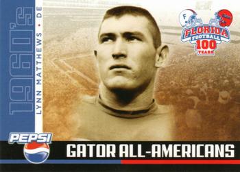 2006 Florida Gators All-Americans #NNO Lynn Matthews Front