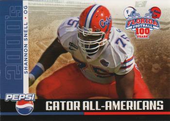2006 Florida Gators All-Americans #NNO Shannon Snell Front