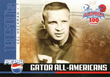 2006 Florida Gators All-Americans #NNO Vel Heckman Front