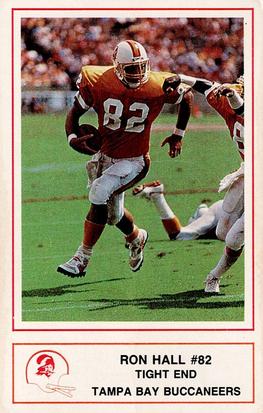 1989 Tampa Bay Buccaneers Police #5 Ron Hall Front