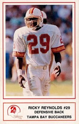 1989 Tampa Bay Buccaneers Police #9 Ricky Reynolds Front