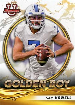 2021-22 Bowman University - Golden Boy #GB-15 Sam Howell Front