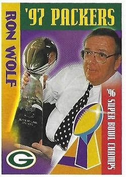 1997 Green Bay Packers Police - Racine Police Athletic Association #3 Ron Wolf Front
