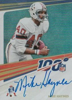 2021 Panini Encased - 2020 NFL 100 Signatures #N100-MH Mike Haynes Front