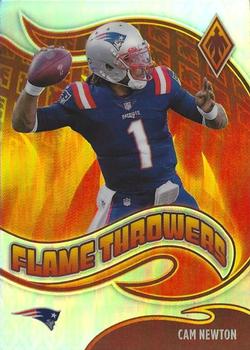2021 Panini Phoenix - Flame Throwers #FT-3 Cam Newton Front