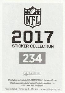 2017 Panini Stickers (Europe) #234 Kelechi Osemele Back