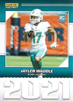 2021 Panini Instant Year One #YO6 Jaylen Waddle Front