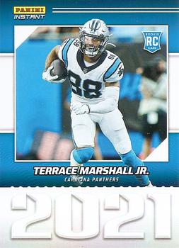 2021 Panini Instant Year One #YO19 Terrace Marshall Jr. Front