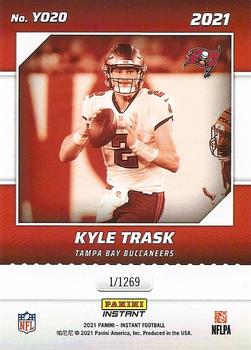 2021 Panini Instant Year One #YO20 Kyle Trask Back