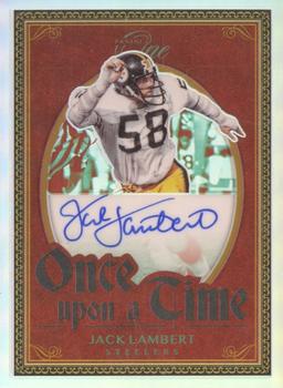 2021 Panini One - 2020 Panini One Football - Once Upon a Time Signature #334 Jack Lambert Front
