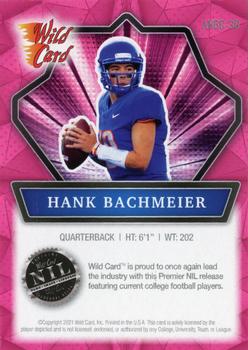 2021 Wild Card Alumination NIL - Magenta #ANBC-30 Hank Bachmeier Back