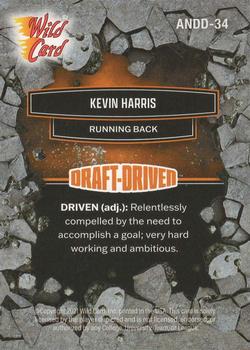 2021 Wild Card Alumination NIL - Draft-Driven Orange #ANDD-34 Kevin Harris Back