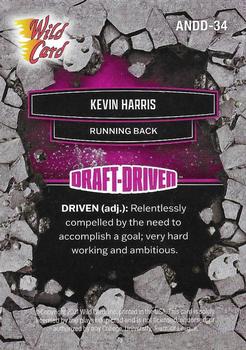 2021 Wild Card Alumination NIL - Draft-Driven Pink #ANDD-34 Kevin Harris Back