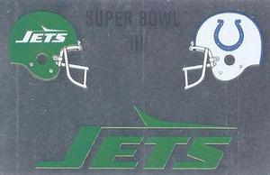 1989 Panini Stickers (UK) - Super Bowls #B Super Bowl III Front