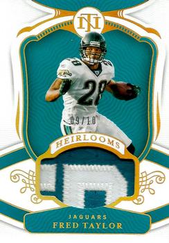 2021 Panini National Treasures - Heirlooms Holo Gold #H-FT Fred Taylor Front